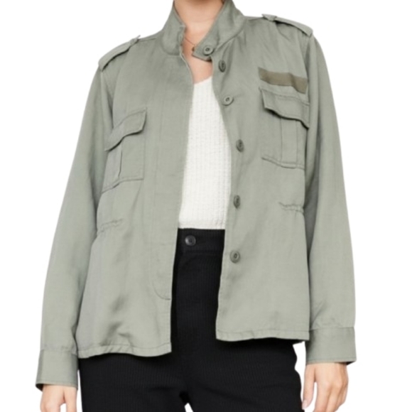 Rails Jackets & Blazers - RAILS Sahara Linen Blend Utility Jacket
